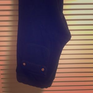 Juicy Couture Black velour track pants